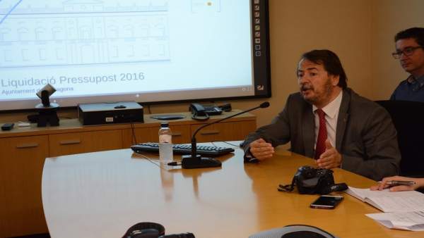 El concejal de Economía y Hacienda, Pau Pérez El concejal de Economía y Hacienda, Pau Pérez