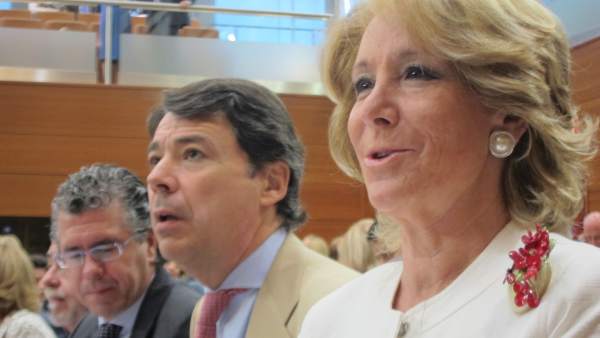 Esperanza Aguirre, Ignacio González y Francisco Granados Esperanza Aguirre, Ignacio González y Francisco Granados