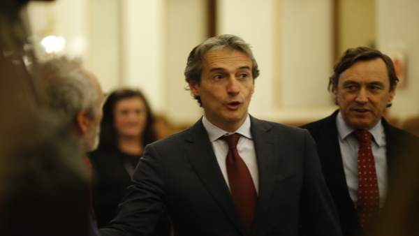 Iñigo de la Serna y Rafael Hernando en el Congreso Iñigo de la Serna y Rafael Hernando en el Congreso