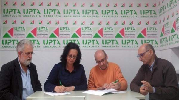 Acuerdo entre la Asociación de Músicos de Sevilla (Amuse) y UPTA-A Acuerdo entre la Asociación de Músicos de Sevilla (Amuse) y UPTA-A