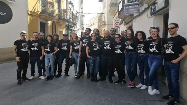 Hosteleros que participan en el Paseo de las Estrellas de Cáceres Hosteleros que participan en el Paseo de las Estrellas de Cáceres