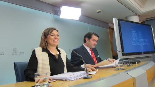 Valladolid. Marcos con Suárez-Quiñones tras el Consejo Valladolid. Marcos con Suárez-Quiñones tras el Consejo
