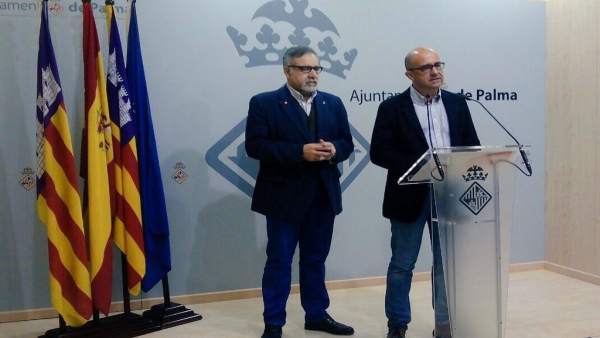 Cs Palma en rueda de prensa Cs Palma en rueda de prensa