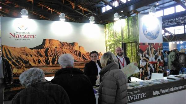 Stand de Navarra en la feria de Lyon Stand de Navarra en la feria de Lyon