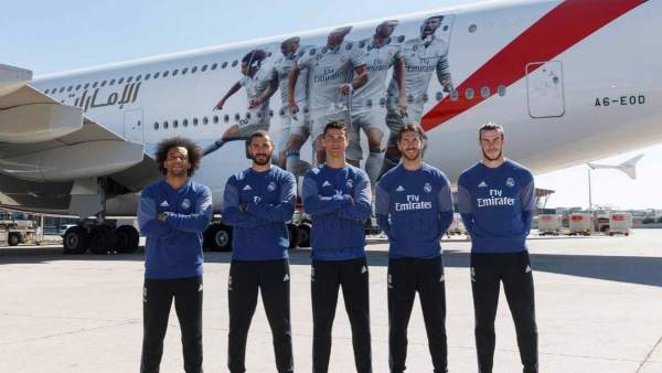 Avión del Real Madrid Avión del Real Madrid