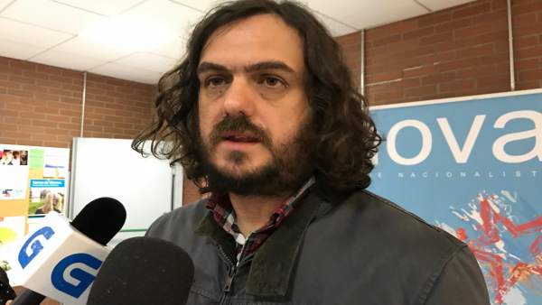 Antón Sánchez, cabeza de lista de la única candidatura para Anova Antón Sánchez, cabeza de lista de la única candidatura para Anova