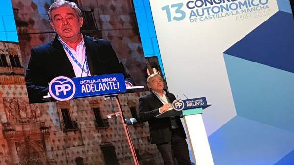 Barreiro en el congreso del PP Barreiro en el congreso del PP