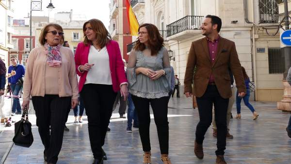 Susana Díaz en Cartagena Susana Díaz en Cartagena