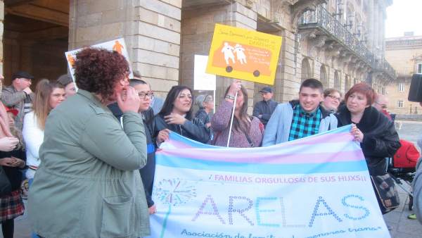 Concentración en defensa de las personas transgénero Concentración en defensa de las personas transgénero