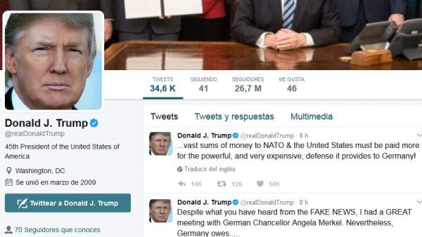 Twitter de Donald Trump Twitter de Donald Trump