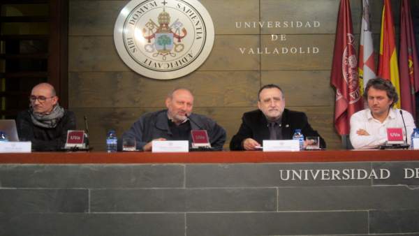 Presentación en la UVA del proyecto 'Medeltia'. Presentación en la UVA del proyecto 'Medeltia'.