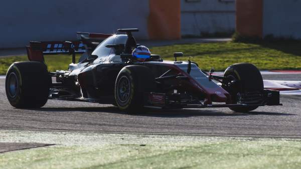 El monoplaza Haas F1 El monoplaza Haas F1