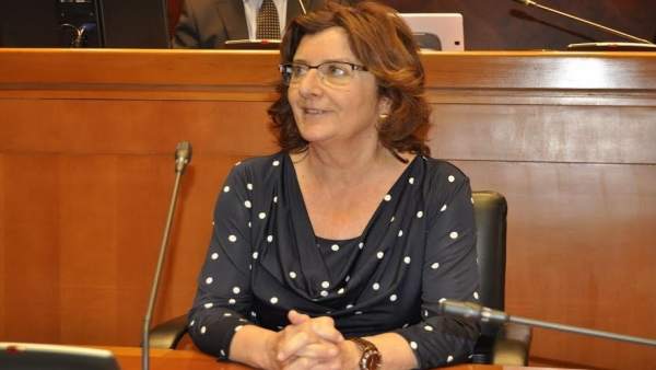La consejera Victoria Broto La consejera Victoria Broto