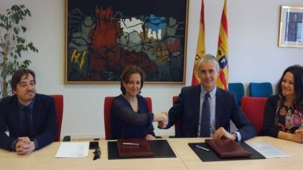 Acuerdo entre Cultura e Ibercaja Acuerdo entre Cultura e Ibercaja
