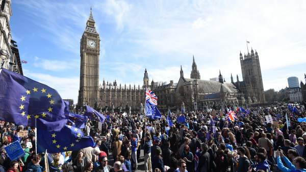Protesta contra el 'brexit' Protesta contra el 'brexit'