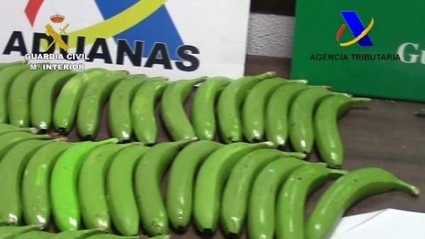 Resultado de imagen de toneladas de cocaÃna ocultas en bananas