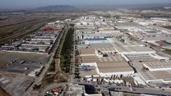 Vista del polígono industrial Villa Rosa de Málaga Vista del polígono industrial Villa Rosa de Málaga