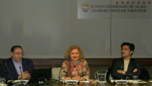 Diputada de Fomento del Empleo, Comercio y Turismo de Álava, Cristina González Diputada de Fomento del Empleo, Comercio y Turismo de Álava, Cristina González