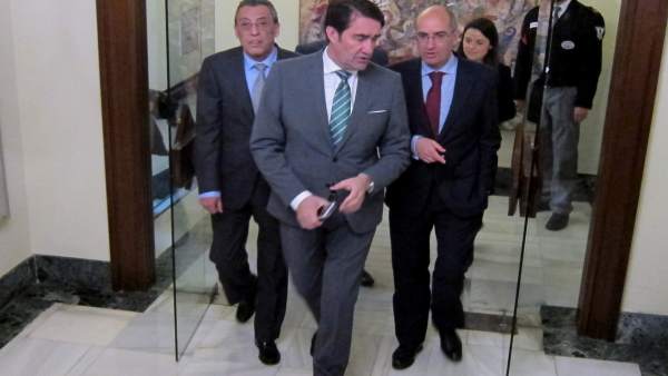 El consejero de Fomento y Medio Ambiente en Salamanca El consejero de Fomento y Medio Ambiente en Salamanca