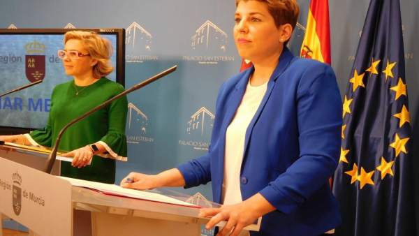 La portavoz del Gobierno regional, Noelia Arroyo La portavoz del Gobierno regional, Noelia Arroyo