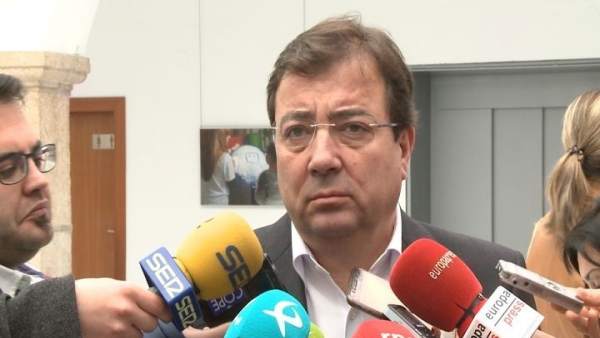 Guillermo Fernández Vara, presidente de Extremadura Guillermo Fernández Vara, presidente de Extremadura