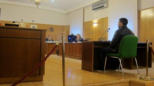 David B.R, durante el juicio en la Audiencia de Valladolid. David B.R, durante el juicio en la Audiencia de Valladolid.