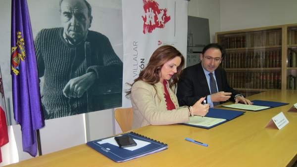 Silvia Clemente junto a Alfonso Polanco. Silvia Clemente junto a Alfonso Polanco.