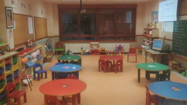 Aula infantil, clase de colegio, colegio Aula infantil, clase de colegio, colegio