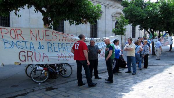 Manifestación De Los Trabajadores De Aussa Manifestación De Los Trabajadores De Aussa