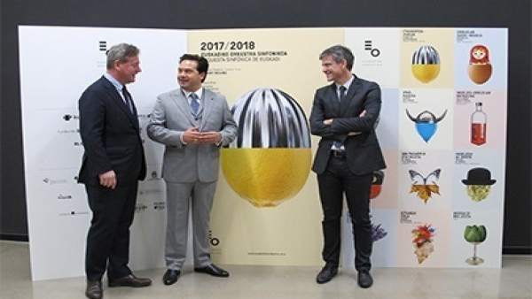 Presentación de la nueva temporada de la OSE y de su imagen. Presentación de la nueva temporada de la OSE y de su imagen.