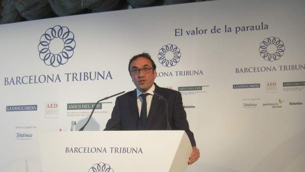 El conseller Josep Rull. El conseller Josep Rull.