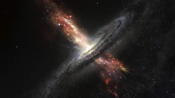 Nacimiento de una estrella dentro de un agujero negro Nacimiento de una estrella dentro de un agujero negro