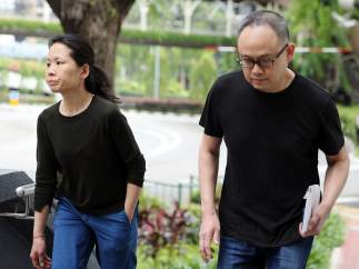 Pareja condenada en Singapur