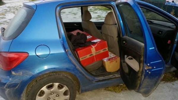 Tabaco de contrabando intervenido en Cádiz Tabaco de contrabando intervenido en Cádiz
