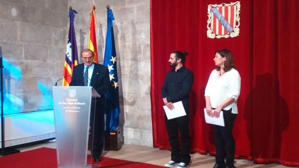 Antoni Diéguez, Baltasar Picornell y Francina Armengol Antoni Diéguez, Baltasar Picornell y Francina Armengol