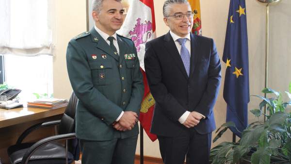 Presentación del nuevo jefe de la Comandancia de Burgos. Presentación del nuevo jefe de la Comandancia de Burgos.