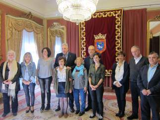 Recepción a la Asociación de Empleadas del Hogar de Navarra