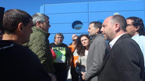 Antonio Maíllo, coordinador general de IU Andalucía, en Algeciras Antonio Maíllo, coordinador general de IU Andalucía, en Algeciras