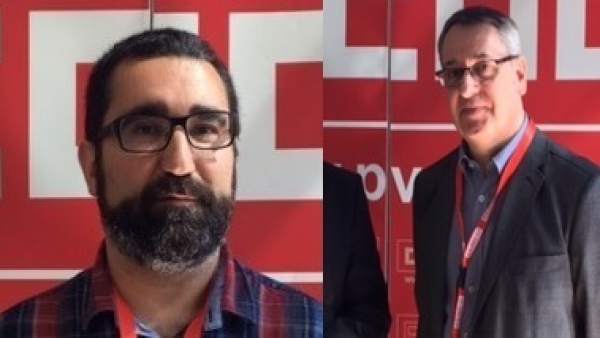 Jaume Mayor a la izquierda y Arturo León a la derecha Jaume Mayor a la izquierda y Arturo León a la derecha