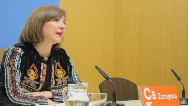 La portavoz de Cs en el Ayuntamiento, Sara Fernández La portavoz de Cs en el Ayuntamiento, Sara Fernández