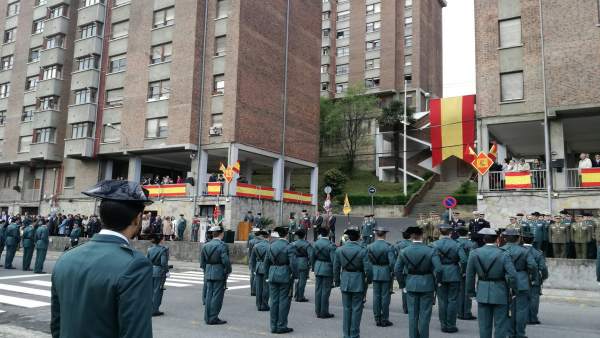 Toma de posesión del nuevo jefe de Comandancia de la Guardia Civil de Gipuzkoa Toma de posesión del nuevo jefe de Comandancia de la Guardia Civil de Gipuzkoa