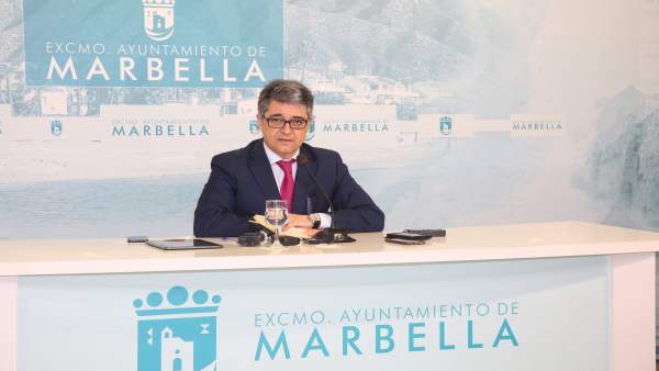 El portavoz del equipo de gobierno de marbella, Javier Porcuna El portavoz del equipo de gobierno de marbella, Javier Porcuna