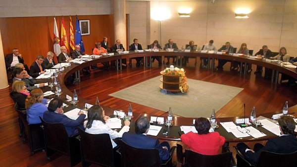 Pleno de la Diputación de Huesca. Pleno de la Diputación de Huesca.