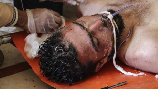 Supuesto ataque químico en Siria Supuesto ataque químico en Siria