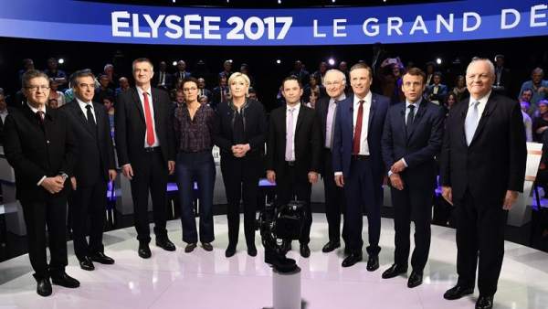 Debate presidenciales Francia Debate presidenciales Francia