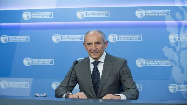 El portavoz del Gobierno vasco, Josu Erkoreka El portavoz del Gobierno vasco, Josu Erkoreka