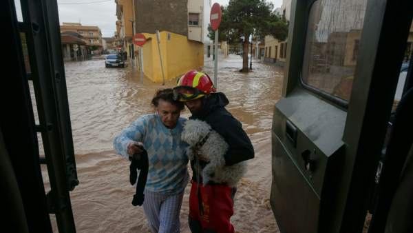 Actuación de la UME, lluvias, inundaciones Actuación de la UME, lluvias, inundaciones