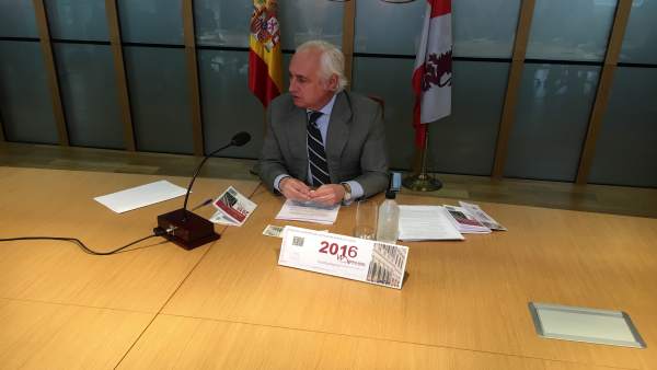 Burgos.- José Luis Concepción, en su intervención Burgos.- José Luis Concepción, en su intervención