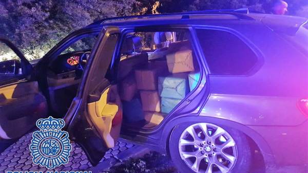 Vehículo con droga interceptado en Algeciras Vehículo con droga interceptado en Algeciras