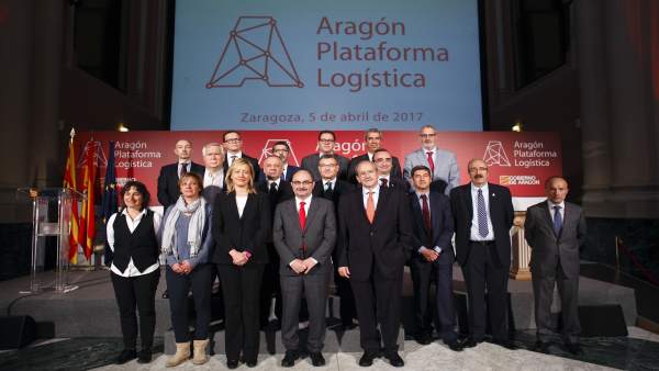Lambán ha presentado hoy la marca 'Aragón, Plataforma Logística' Lambán ha presentado hoy la marca 'Aragón, Plataforma Logística'